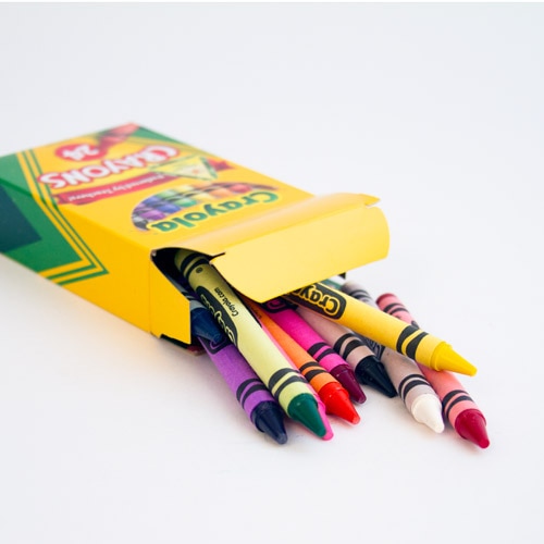 Crayola, Crayons, Art & School, Kids, 24 color, Box, 5158